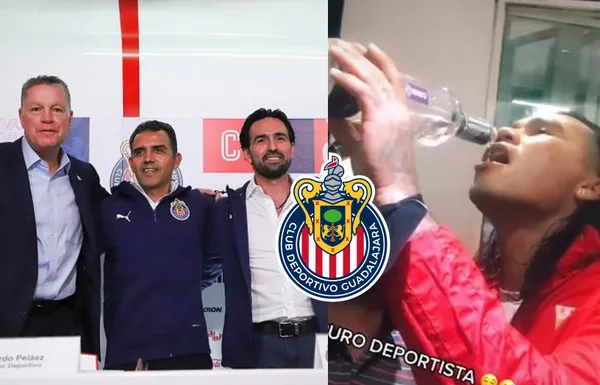 Los dirigentes de las Chivas aprovecharon el descanso y festejaron en grande.