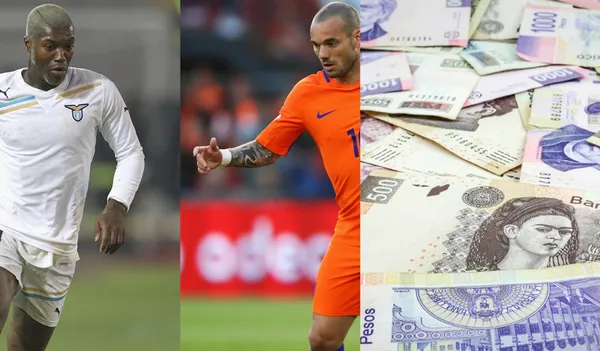 Los jugadores Sneijder y Cissé podrían llegar al fútbol Mexicano y este sería el sueldazo que ganarían.