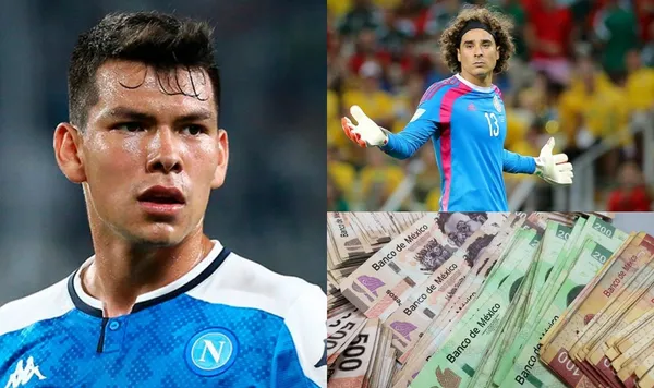 Los jugadores tienen un salario similar, Hirving Lozano lo invirtió en casa y en cursos para su familia, Guillermo Ochoa se dio un lujo.
