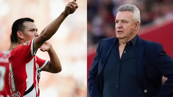 Lozano de las primeras 'vacas sagradas' en regresar al Tri / Foto: @hirvinglozano y @javieraguirrecoach