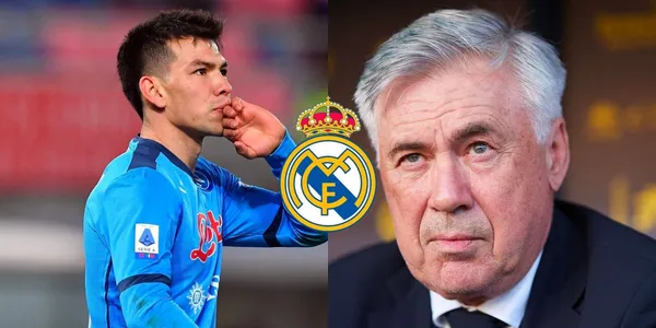 Lozano es ofrecido al Real Madrid, Ancelotti tomaría una decisión al respecto.