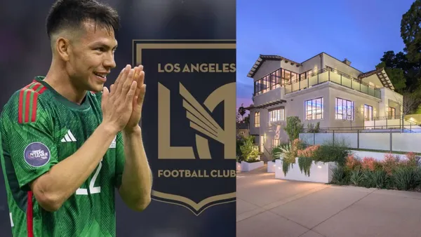 Lozano llegaría a Los Ángeles rodeado de lujos