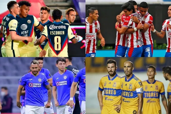 Luego de clasificarse como 1 y2 general, América y Cruz Azul esperan rivales para los cuartos de final