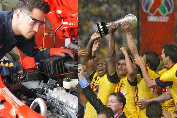 Luego de levantar varios títulos con el América, salió por la puerta de atrás y ahora se dedica al oficio de mecánico.