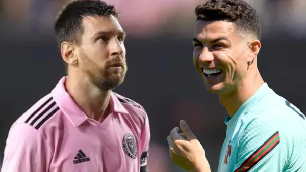 Luego del tercer gol del Al Hilal, Messi no logró mostrar su enojo tras el festejo como Cristiano Ronaldo