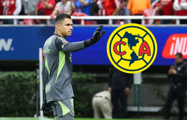 Luis Ángel Malagón fue uno de los jugadores que más protagonizó este primer tiempo del clásico.