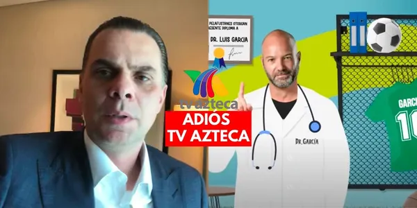 Luis García anuncia su nuevo programa de fútbol y TV Azteca tiembla