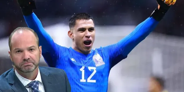 Luis García Postigo al lado de Luis Ángel Malagón / FOTO IMAGO 7