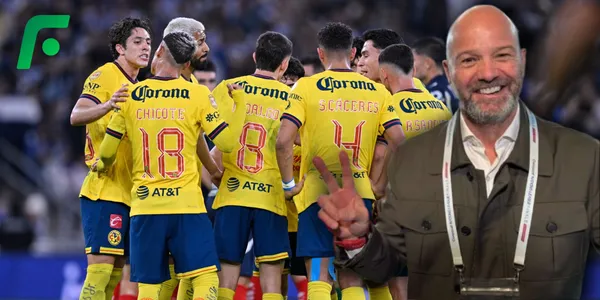 Luis García y Club América (Fuente: MEXSPORT)