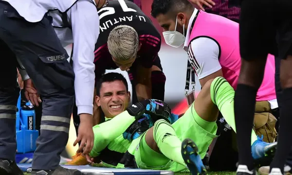Luis Malagón sale lesionado de la selección mexicana (Fuente: Mexsports)