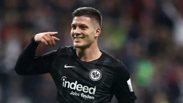 Luka Jovic en Alemania (Foto: The Bild)
