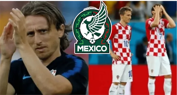 Luka Modric en el 2014 nos menospreció, luego de eso se llevó una admiración por México, ahora nos respeta.