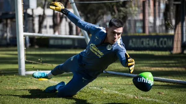 Malagón en entrenamiento | Foto: @ClubAmerica