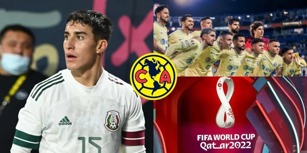 Malas noticias para uno de los mejores jugadores del América, le dice adiós al mundial.