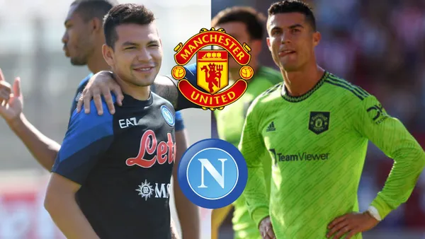 Manchester United busca a Hirving Lozano y puso a Cristiano Ronaldo como moneda de cambio Napoli decir el futuro del mexicano