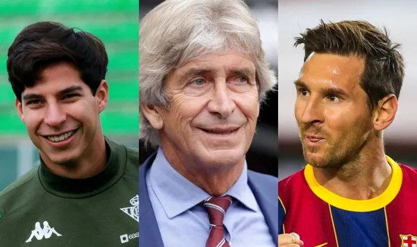 Manuel Pellegrini habló sobre Diego Laínez y el juego que tendrá el Betis ante el Barcelona.