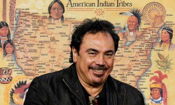 Mapa de las tribus de Estados Unidos y Hugo Sánchez / El Debate