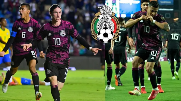 Marcelo Flores es la figura de la selección mexicana Sub-20 donde anotó un golazo y quiso festejar como Orbelín Pineda