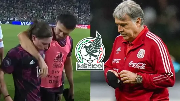 Marcelo Flores rompió en llanto tras finalizado el partido entre Surinam y México Martino revela el porqué