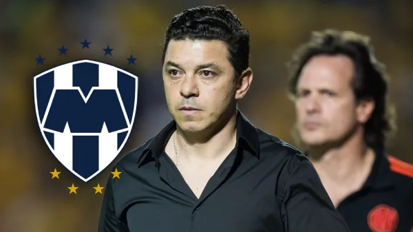 Marcelo Gallardo durante la final de Copa Libertadores 2015