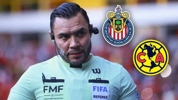 Marco Antonio Ortiz durante el clásico tapatío