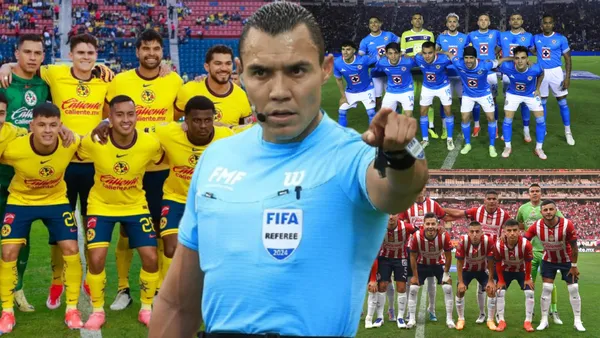 Marco Ortiz con 3 de los 4 grandes de México / Foto: Mexsport