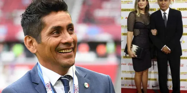 Marcy Raston y Jorge Campos (Foto: Especial)