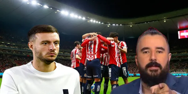 Martín Anselmi, Álvaro Morales y Chivas (Foto: GettyImages)