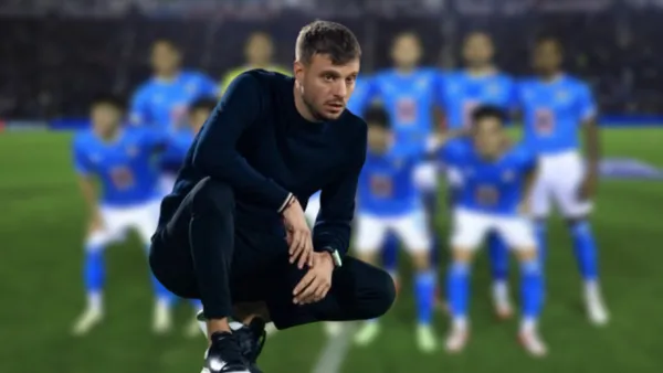 Martín Anselmi con Cruz Azul / Foto: @CruzAzul