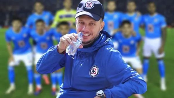 Martín Anselmi con Cruz Azul / Foto: CF Cruz Azul