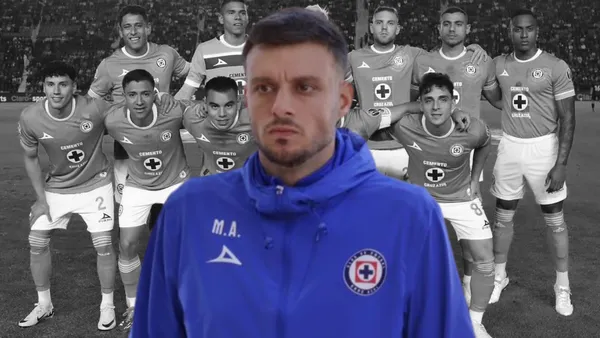 Martín Anselmi con Cruz Azul / Foto: CF Cruz Azul