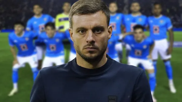 Martín Anselmi con Cruz Azul / Foto: CF Cruz Azul