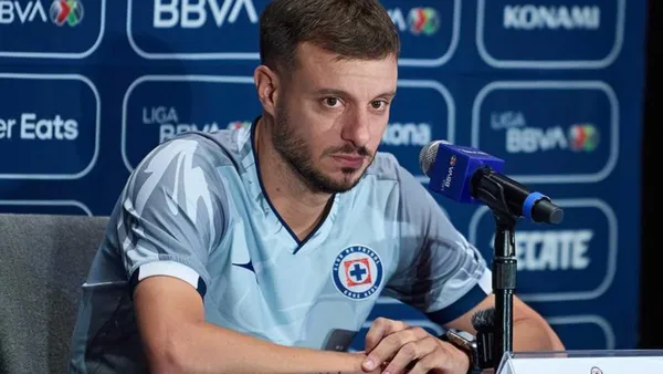 Martín Anselmi con Cruz Azul / Foto: Getty Images