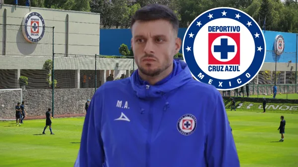 Martín Anselmi con Cruz Azul / Foto: Imago7