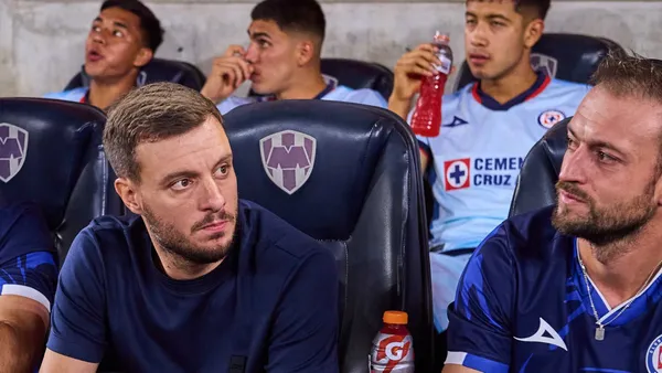 Martín Anselmi en Cruz Azul (Foto: MEXSPORT)