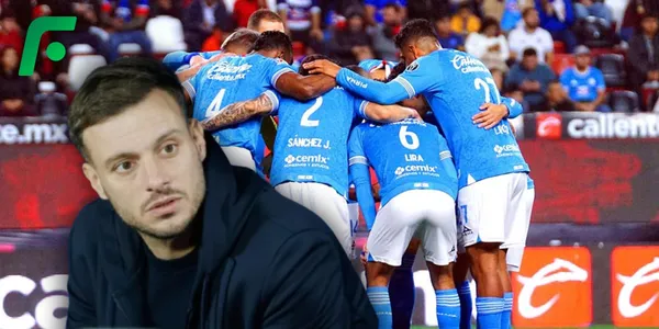 Martín Anselmi en Cruz Azul (Fuente: MEXSPORT)