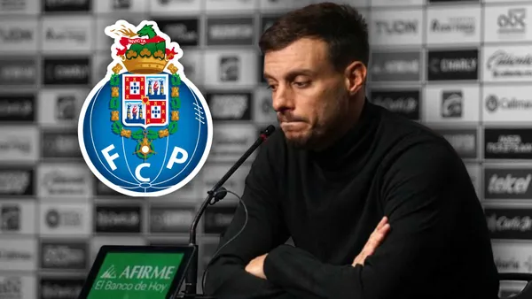 Martín Anselmi en el Porto (Foto: Record)