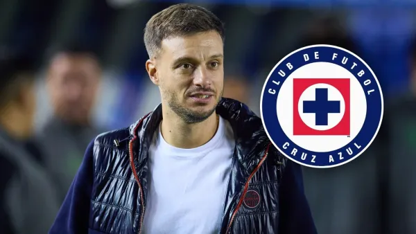 Martín Anselmi en su etapa como DT en Cruz Azul