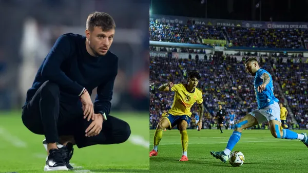Martín Anselmi podría salir tras fracaso con Cruz Azul en la semifinal | Foto: MexSport