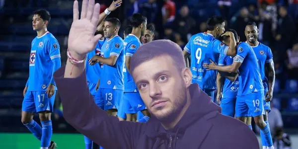 Martín Anselmi y al fondo sus pupilos (Foo: GettyImages)