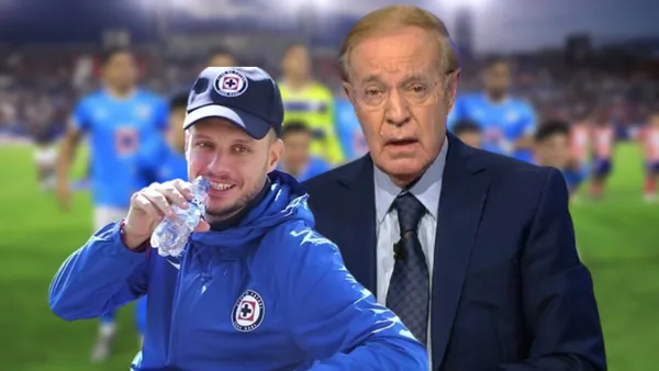 Martín Anselmi y José Ramón Fernández / Foto: CF Cruz Azul