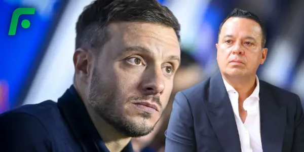 Martín Anselmi y Víctor Velázquez en Cruz Azul (Fuente: MEXSPORT)