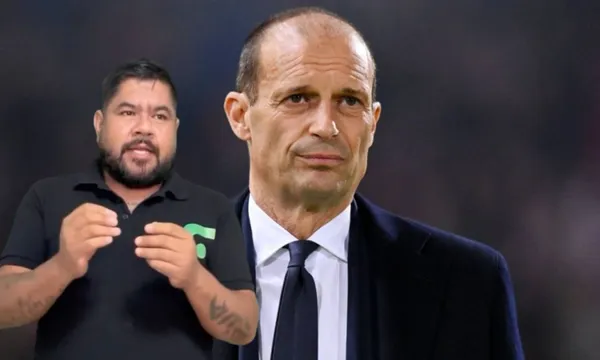 Massimiliano Allegri dirigiendo un partido con el combinado de Juventus (Fuente: AFP)