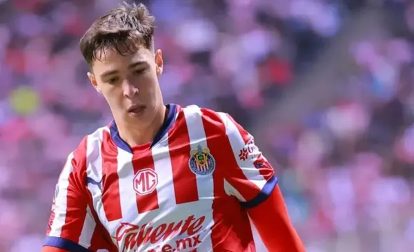Mateo Chávez jugando con las Chivas (Fuente: Mexsports)