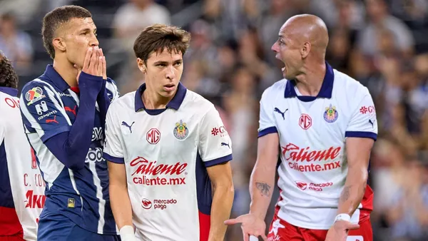 Mateo Chávez y Javier Hernández en Chivas (Foto: MEXSPORT)