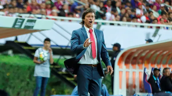 Matías Almeyda en Chivas. (Foto: Infobae)