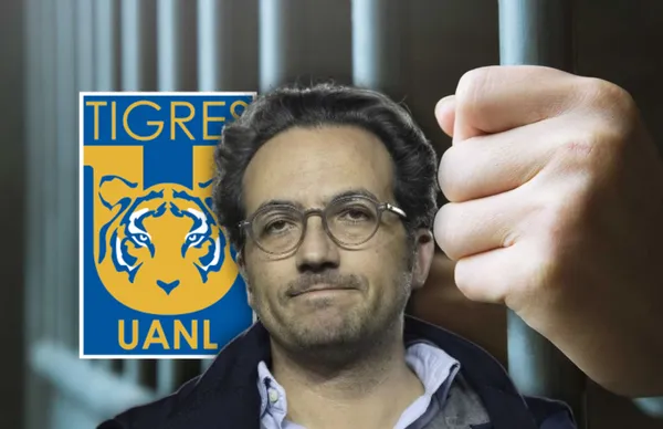 Mauricio Culebro y escudo de Tigres/ Foto Salesianos.info