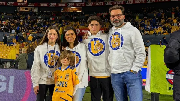 Mauricio Dohener con su familia. (Foto: El CEO)