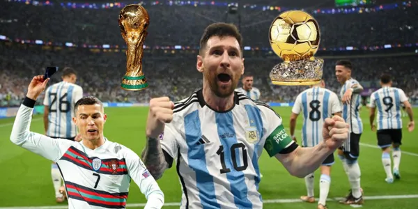 Messi reconoció la hegemonía de los títulos que ha conseguido