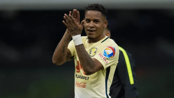 Michael Arroyo cuando estaba en el América